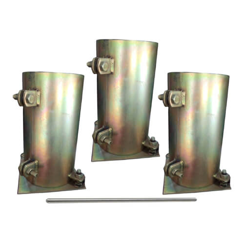 Concrete metal cylinder mold 300×150 mm 1 Concrete metal cylinder mold 300×150 mm
