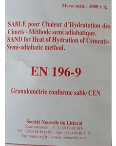 Standard sand EN 196-9