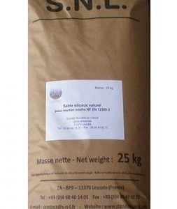 Sable silicieux natural