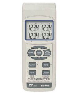 4 Channels Thermometer TM-946, Lutron
