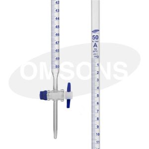 Burettes Straight Bore Glass Key with Screw Thread and NABL _ESMC, Germany