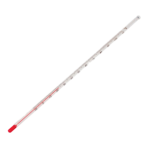 110˚C Alcohol thermometer, Red