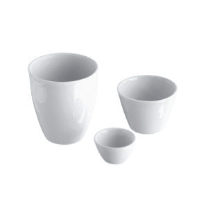 Porcelain Crucibles 1100 °C, ESMC, Marienfeld, Germany
