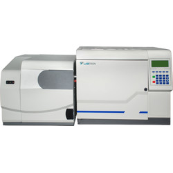 Gas chromatography mass spectrometry GC-MSGas chromatography mass spectrometry GC-MS is a high precision Gas chromatograph mass spectrometer with pre-filter mass analyzer and electron multiplier ensuring high sensitivity. Desorption for solids is performed at controlled temperature between 100 ~ 350 °C with a flow rate of 1 to 1.5 ml / min. With seven stage temperature programming and an interface temperature of 450 °C the analysis is sensitive and specific.  Feature  Column flow rate is 1 ~ 1.5 ml / min Maximum flow rate is 10 ml / min Simultaneous analysis with different components increasing productivity Electronic flow control system Mass analyzer with pre-filter reducing quadruple filtration Turbo molecular pump vacuum system for stability and reliability Software controlled auto sampler , gas chromatograph and mass spectrometer Screens and quantifies more than 1000 compounds in a single run