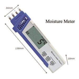 Paper and wood moisture meter