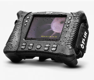 SHOCK-RESISTANT VIDEOSCOPE