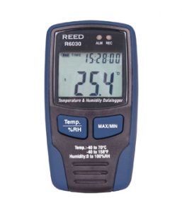 Temperature and Humidity Data Logger, R6030 1 Temperature and Humidity Data Logger, R6030