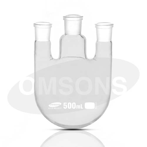 Round Bottom Flask Three Necks Parallel _ESMC, Germany 1 Round Bottom Flask Three Necks Parallel _ESMC, Germany