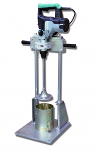 Vibrating hammer for P.R.D. specimens