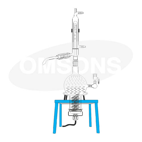 Spares for above Distillation Unit Flask with Heater _ESMC, Germany 1 Spares for above Distillation Unit Flask with Heater _ESMC, Germany