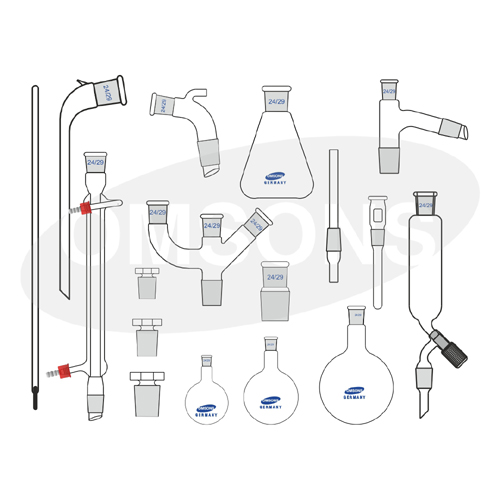Utility Sets Complete set comprising 16 items Glassware 34 BU/M _ESMC, Germany 1 Utility Sets Complete set comprising 16 items Glassware 34 BU/M _ESMC, Germany