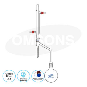 Distilling Apparatus Dean and Stark Moisture Test without stopcock _ESMC, Germany