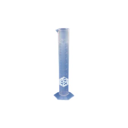 Plastic Measuring Cylinder 50 ml White color ESMC-Polylab