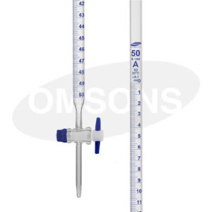 Burettes Straight Bore Glass Key with Screw Thread and NABL _ESMC, Germany