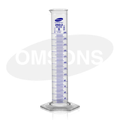 Measuring Cylinder with Hexagonal Base Class B _ESMC, Germany 1 Measuring Cylinder with Hexagonal Base Class B _ESMC, Germany