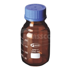 Amber Reagent Bottle Screw Cap, Glassco, ESMC, Glassco, India