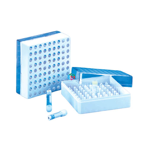 Cryobox for CRYOCHILL™ Vial 2D Coded 1.8 ml _ESMC, Tarsons 1 Cryobox for CRYOCHILL™ Vial 2D Coded 1.8 ml _ESMC, Tarsons