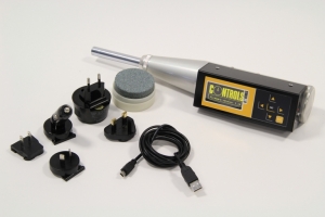 Digital rebound test hammer