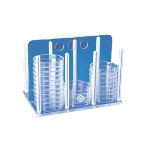 Polylab Draining Rack Petri Dishes Racks _ESMC_Polylab - Elite Scientific & Meditech Co.