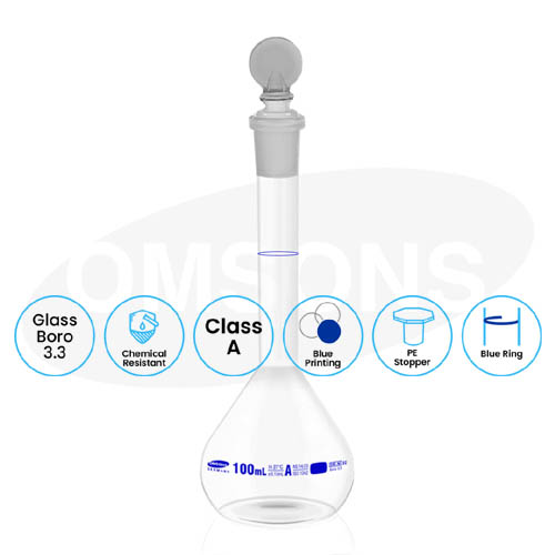 Volumetric Flask Class A with NABL _ESMC, Germany 1 Volumetric Flask Class A with NABL _ESMC, Germany
