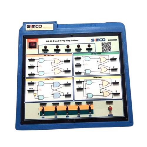 SR JK D and T Flip-Flop Trainer SI-SR9923 2 SR JK D and T Flip-Flop Trainer SI-SR9923 - Image 2